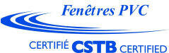 Logo certification Fenêtres PVC CSTB