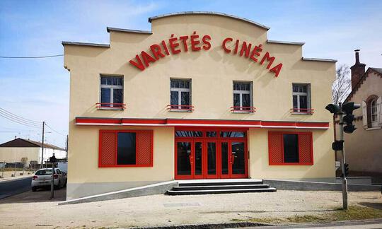 Rénovation du Variétés Cinéma dans le Loiret